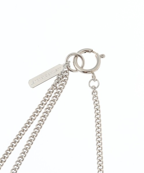 【Justine Clenquet】大人気!! シルバー Larry ネックレス ★ JUSTINE CLENQUET（ジュスティーヌクランケ）の「【JUSTINE