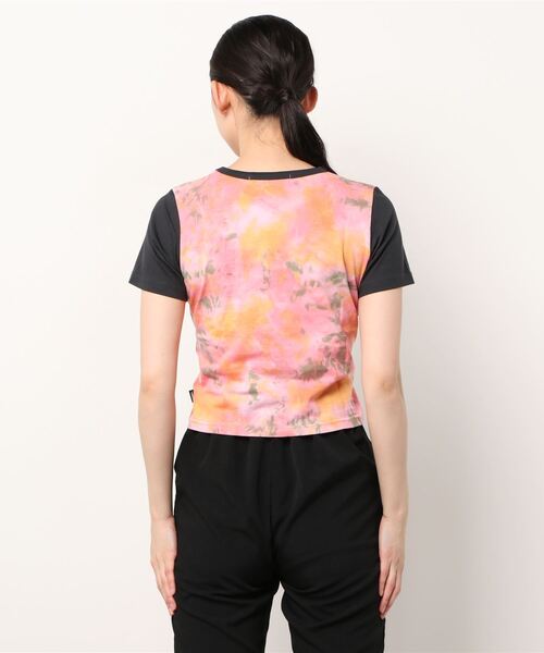 CRANK（クランク）の「【CRANK】LOVE PEACE PRINT T（Tシャツ/カットソー・レディース・ピンク/スカイブルー/ライトピンク/ライトイエロー・ONE SIZE）」の5枚目の写真