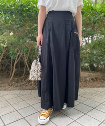 RIVE DROITE | メリハリのあるシルエットで足長効果　カーゴZIPポケットスカート(スカート)