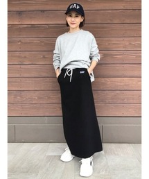 GAP | マキシ フレンチテリー スカート(スカート)