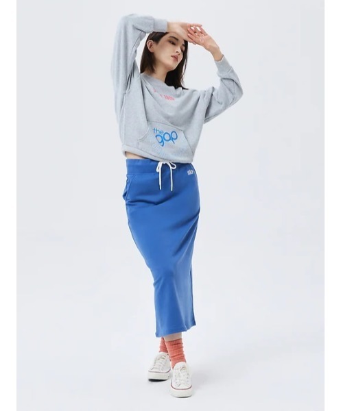 GAP（ギャップ）の「マキシ フレンチテリー スカート（スカート・レディース・ブラック/ライトグレー/その他/その他1/ブルー・XS/S/L/M/XXS）」の11枚目の写真