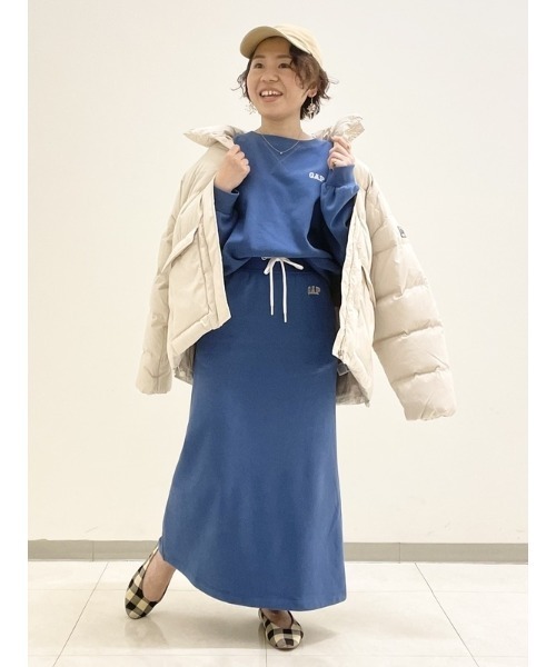 GAP（ギャップ）の「マキシ フレンチテリー スカート（スカート・レディース・ブラック/ライトグレー/その他/その他1/ブルー・XS/S/L/M/XXS）」の20枚目の写真