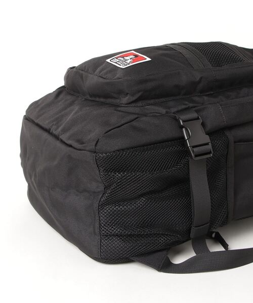 BEN DAVIS（ベンデイビス）の「【BEN DAVIS/ベンデイビス】ブランドロゴ フロントメッシュ バッグパック/ 32L（バックパック/リュック・レディース・ブラック・FREE）」の4枚目の写真