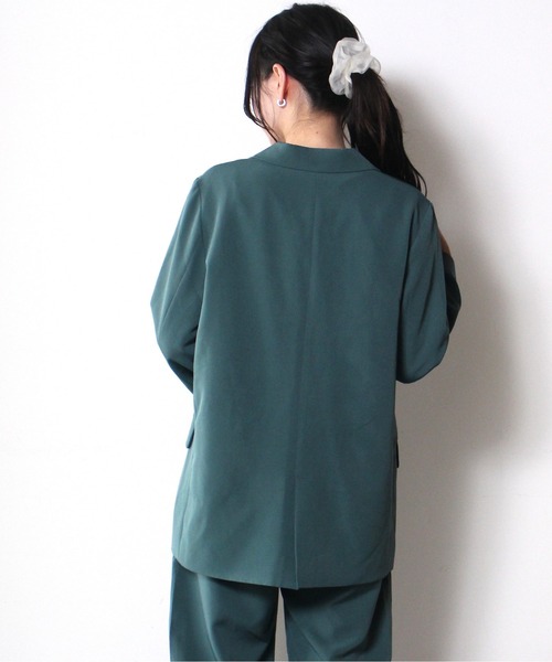 one way(ワンウェイ)の「【oneway】Wテーラードジャケット(テーラードジャケット・レディース・ライトグリーン/パープル/ブラウン系その他/ベージュ・FREE)」の20枚目の写真