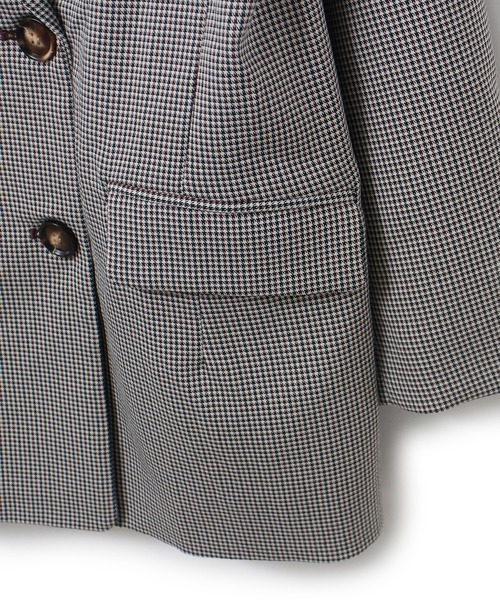 one way(ワンウェイ)の「【oneway】Wテーラードジャケット(テーラードジャケット・レディース・ライトグリーン/パープル/ブラウン系その他/ベージュ・FREE)」の12枚目の写真