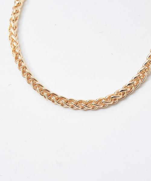 Rouge vif（ルージュヴィフ）の「ショートチェーンネックレス（ネックレス・レディース・ゴールド・フリー）」の5枚目の写真