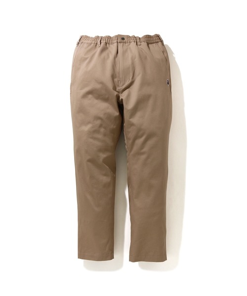 A BATHING APE（アベイシングエイプ）の「ONE POINT LOOSE FIT CHINO M（チノパンツ・メンズ・ブラック/ベージュ・XX-LARGE/MEDIUM/SMALL/X-LARGE/LARGE）」の2枚目の写真