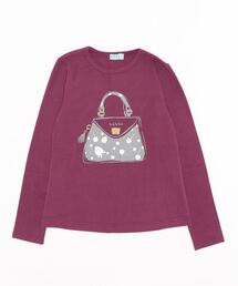 HAKKA KIDS（ハッカキッズ）の「[ジュニアサイズ]ハンドバッグプリント長袖Tシャツ（Tシャツ/カットソー・キッズ）」