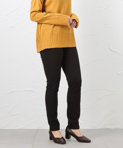 NAVY(ネイビー)の「Magic Leg 裏起毛 デニム レギンスパンツ(その他パンツ・レディース・ブラック・L/XL/S/M)」の10枚目の写真