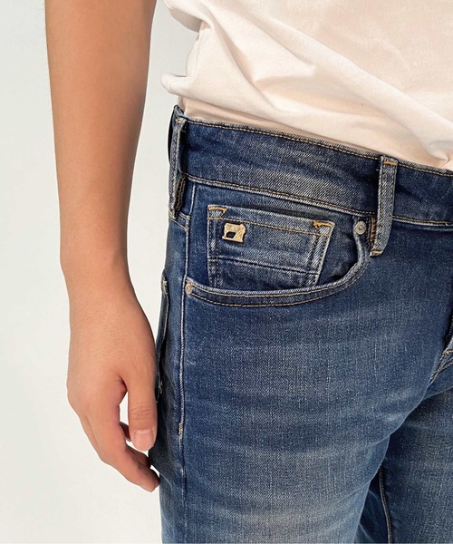 SCOTCH&SODA（スコッチアンドソーダ）の「レギュラースリムフィット ジーンズ【163213】（デニムパンツ・メンズ・ダークブルー・29inch/30inch/33inch/31inch/32inch）」の5枚目の写真