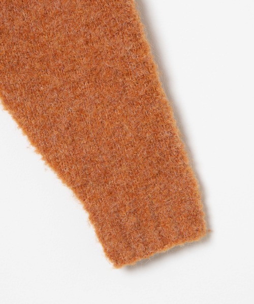 WEGO（ウィゴー）の「WEGO/モヘアライクショートニット（ニット/セーター・レディース・オフホワイト/オレンジ/サックスブルー・FREE）」の11枚目の写真