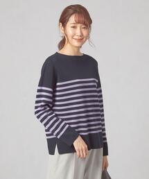 closet story | <closet story>ボーダー ニット プルオーバー -ウォッシャブル-(ニット/セーター)