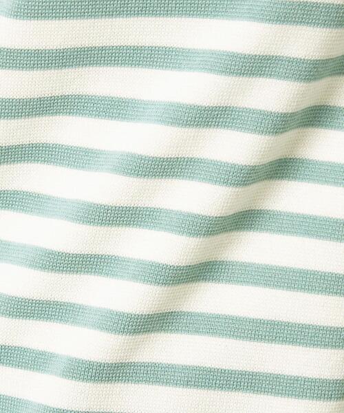 closet story（クローゼットストーリー）の「＜closet story＞ボーダー ニット プルオーバー -ウォッシャブル-（ニット/セーター・レディース・ホワイト/ブラック/ネイビー・FREE）」の11枚目の写真