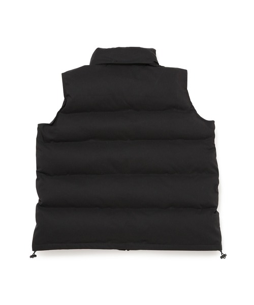 ADAM ET ROPE'（アダムエロペ）の「【アウトレット店舗・WEB限定】ファイバーダウンベスト（ダウンベスト・メンズ・ブラック/グレー・L/LL/M）」の6枚目の写真