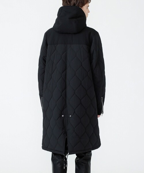 LOVELESS(ラブレス)の「キルティング フーデットコート(その他アウター・メンズ・ブラック・M/L/S)」の6枚目の写真