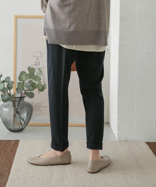 ★アーバンリサーチ★DOORS★ツイルストレッチ テーパードパンツ セール】ツイルストレッチテーパードイージーパンツ（その他
