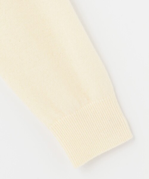 J.PRESS Ladies(J.プレス レディス)の「【洗える】CASHMERE BLENDⅡ カラーブロック ニット(ニット/セーター・レディース・ホワイト系1/ブラウン系1/ふじ色系1/サックスブルー系1・SMALL)」の12枚目の写真