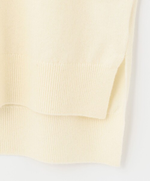 J.PRESS Ladies(J.プレス レディス)の「【洗える】CASHMERE BLENDⅡ カラーブロック ニット(ニット/セーター・レディース・ホワイト系1/ブラウン系1/ふじ色系1/サックスブルー系1・SMALL)」の13枚目の写真