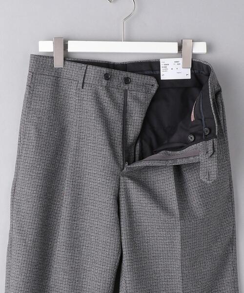 Caruso（カルーゾ）の「＜CARUSO（カルーゾ）＞ ハウンドトゥース 1プリーツ パンツ（その他パンツ・メンズ・ダークグレー・44/46/48/50/42）」の8枚目の写真