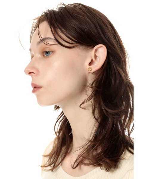 SLY(スライ)の「R/C 2WAY MICRO P/EARRING(ピアス(両耳用)・レディース・シルバー/ゴールド・FREE)」の18枚目の写真