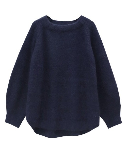 RASW（ラス）の「RASW アルパカ混ボートネックニット（ニット/セーター・レディース・ライトグレー/ネイビー/ピンク/ライトベージュ/ブルー系その他/モカ/ライトブルー/レッド・M/L）」の14枚目の写真