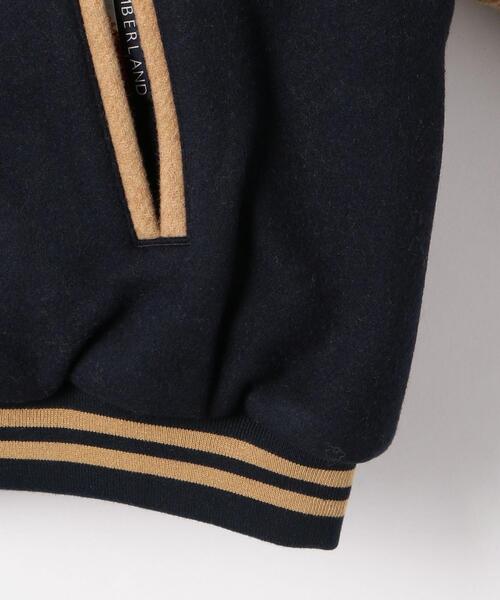 Timberland(ティンバーランド)の「<Timberland × Tommy Hilfiger> REVER VARSITY JK/ヴァーシティジャケット(スタジャン・メンズ・ネイビー・M/L)」の5枚目の写真