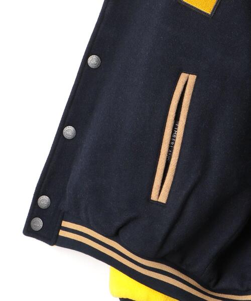 Timberland(ティンバーランド)の「<Timberland × Tommy Hilfiger> REVER VARSITY JK/ヴァーシティジャケット(スタジャン・メンズ・ネイビー・M/L)」の8枚目の写真