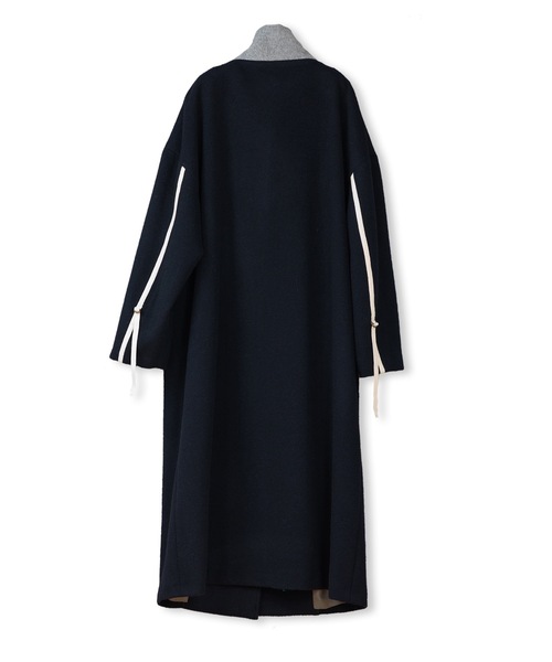 La SRIC（ラスリック）の「La SRIC / バイカラーネックロングCT/ウール