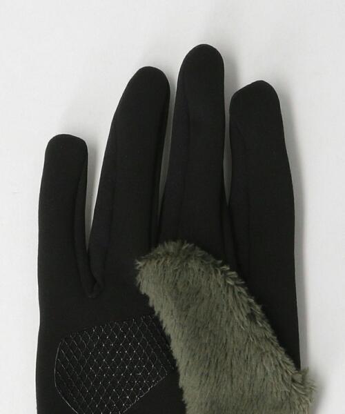 THE NORTH FACE（ザノースフェイス）の「＜THE NORTH FACE（ザノースフェイス）＞ DENARI ETIP GLOVE/デナリイーチップグローブ（手袋・メンズ・ブラック/オリーブ・M/L）」の7枚目の写真