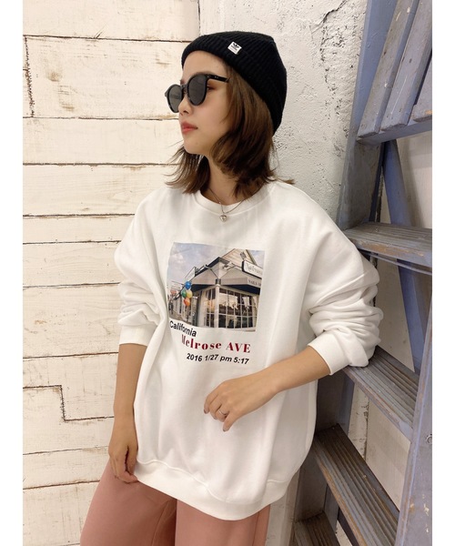 jumelle（ジュメロ）の「メモリープルオーバー（スウェット・レディース・ホワイト・FREE）」の10枚目の写真