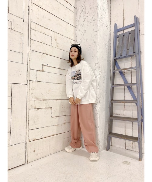 jumelle（ジュメロ）の「メモリープルオーバー（スウェット・レディース・ホワイト・FREE）」の3枚目の写真