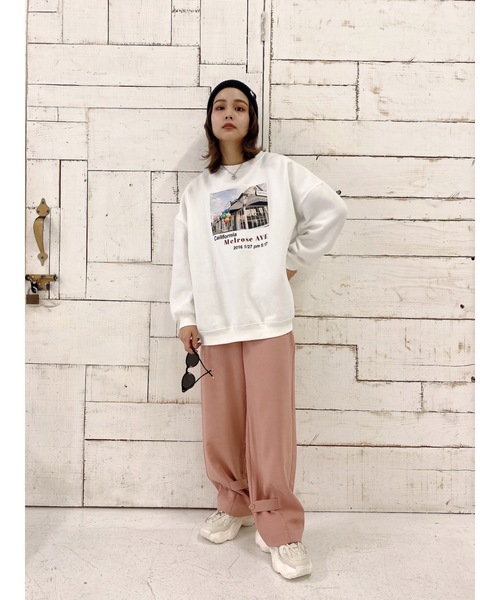 jumelle（ジュメロ）の「メモリープルオーバー（スウェット・レディース・ホワイト・FREE）」の2枚目の写真