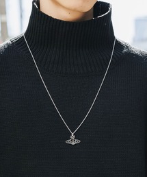 Vivienne Westwood/ヴィヴィアンウエストウッド THIN LINE FLAT ORB PENDANT オーブ ペンダント ロングチェーン ネックレス ギフト