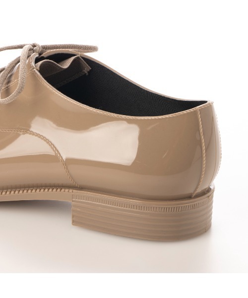 EVOL（イーボル）の「【EVOL】完全防水レインレースアップシューズ TH0003（レインシューズ・レディース・ブラック/ベージュ・23.5cm/24.5cm/22.5cm）」の15枚目の写真