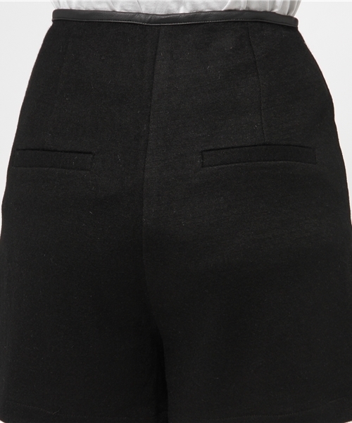 OUTLET（アウトレット）の「【Ciaopanic】ウールタックショートパンツ（その他パンツ・レディース・ブラック/ネイビー・SMALL/MEDIUM）」の7枚目の写真