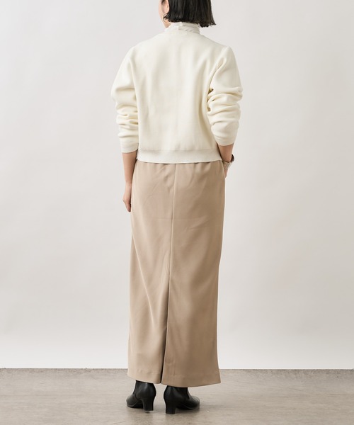 Omekashi（オメカシ）の「ジョーゼットサテンスカート（スカート・レディース・ブラック/ベージュ/レッド・36/38）」の8枚目の写真