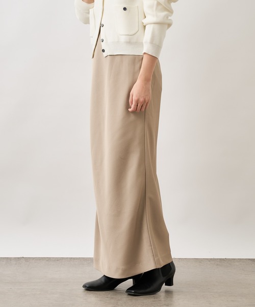 Omekashi（オメカシ）の「ジョーゼットサテンスカート（スカート・レディース・ブラック/ベージュ/レッド・36/38）」の4枚目の写真