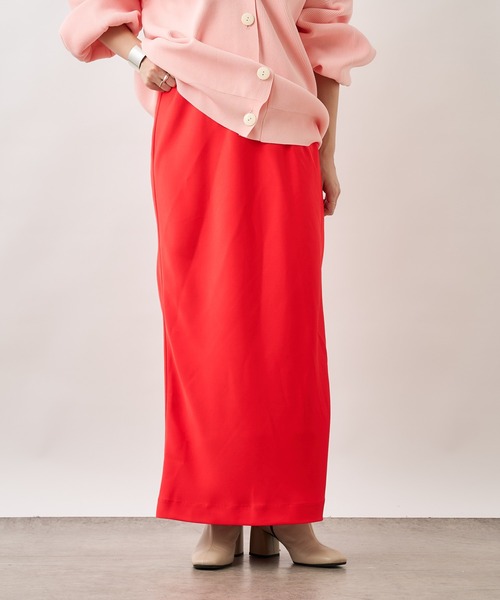 Omekashi（オメカシ）の「ジョーゼットサテンスカート（スカート・レディース・ブラック/ベージュ/レッド・36/38）」の13枚目の写真