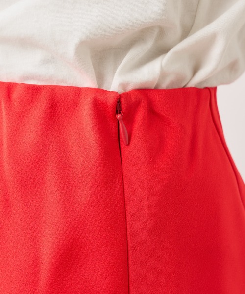 Omekashi（オメカシ）の「ジョーゼットサテンスカート（スカート・レディース・ブラック/ベージュ/レッド・36/38）」の21枚目の写真