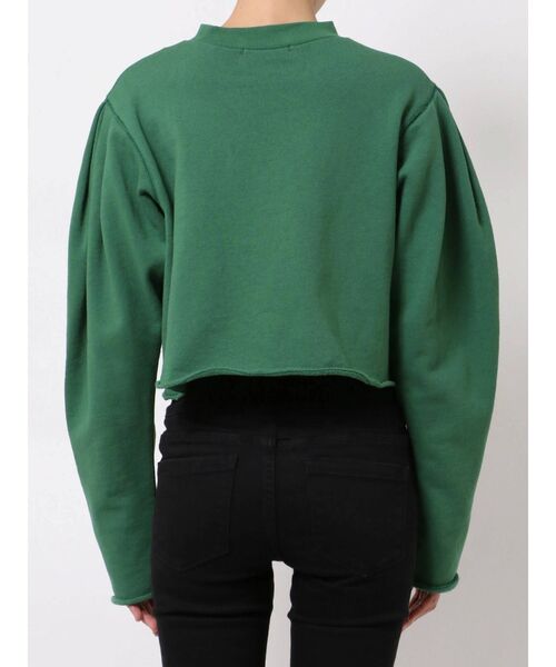 EMODA（エモダ）の「ショルダータックショートプルオーバー（Tシャツ/カットソー・レディース・ホワイト/ブラック/グリーン/キャメル・FREE）」の16枚目の写真