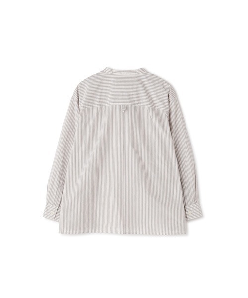 MHL.（エムエイチエル）の「TRAM STRIPE COTTON（シャツ/ブラウス・レディース・オフホワイト・1/2/3）」の2枚目の写真