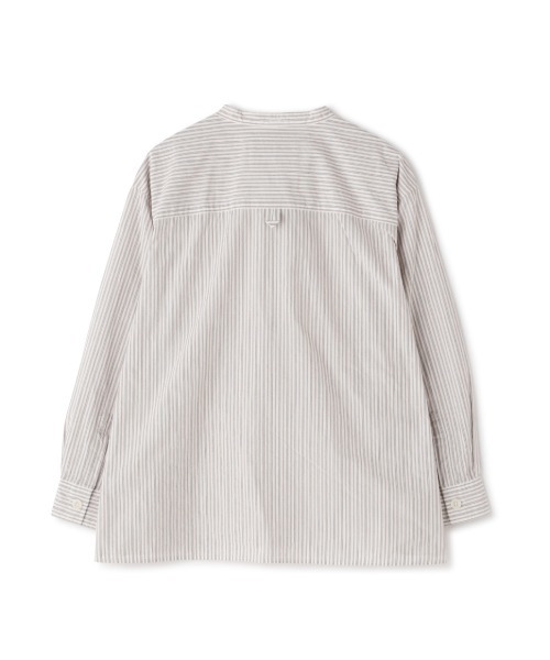 MHL.（エムエイチエル）の「TRAM STRIPE COTTON（シャツ/ブラウス・レディース・オフホワイト・1/2/3）」の5枚目の写真