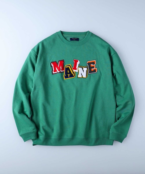 BACK NUMBER（バックナンバー）の「【BACK NUMBER】ワッペンクルースウェット（スウェット・メンズ・ブラック/ライム/ライトグレー・M/L/XL）」の21枚目の写真