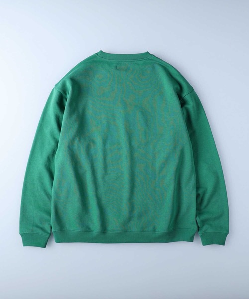 BACK NUMBER（バックナンバー）の「【BACK NUMBER】ワッペンクルースウェット（スウェット・メンズ・ブラック/ライム/ライトグレー・M/L/XL）」の22枚目の写真