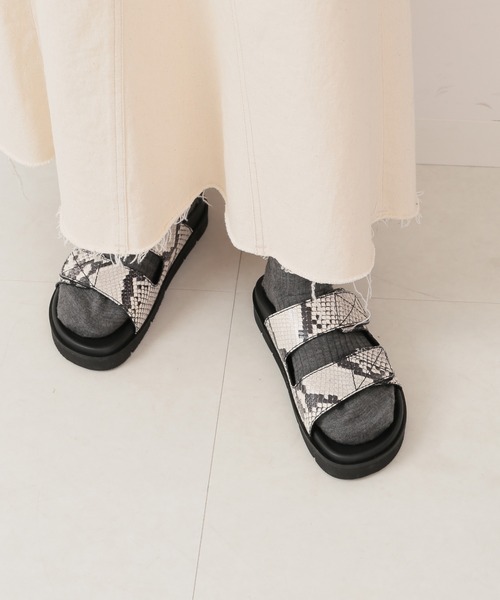 IENA（イエナ）の「【PELLICO SUNNY/ペリーコサニー】ベルクロフットベッドサンダル◆（サンダル・レディース・グレー系その他・38/35/36/37）」の15枚目の写真