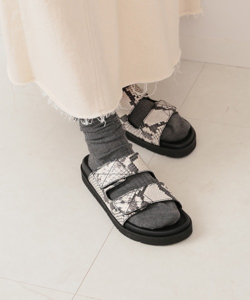 IENA（イエナ）の「【PELLICO SUNNY/ペリーコサニー】ベルクロフットベッドサンダル◆（サンダル・レディース・グレー系その他・38/35/36/37）」の17枚目の写真