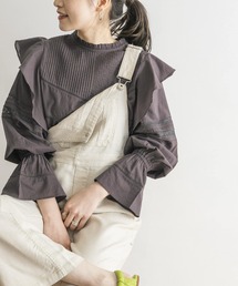 URBAN RESEARCH | リバーレースフリルブラウス(シャツ/ブラウス)