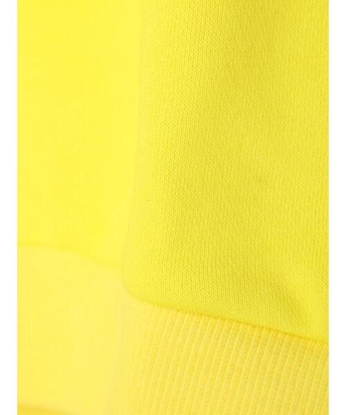 koe（コエ）の「ショート丈裏起毛パーカー*（パーカー・レディース・オフホワイト/ブラック/イエロー/グリーン・M）」の17枚目の写真