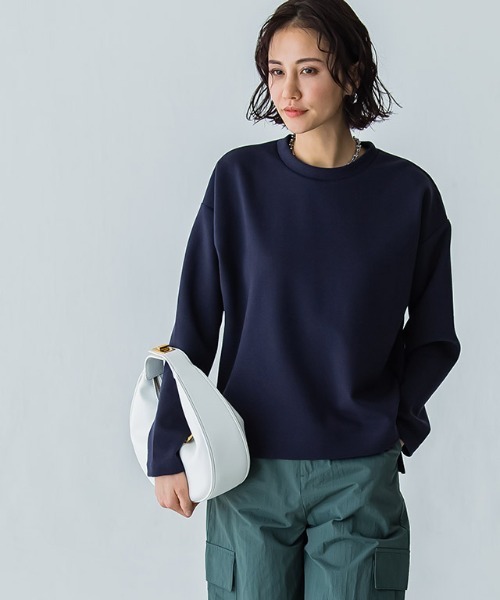 ラス RASW ダンボールニットプルオーバー （ネイビー） ラス RASW ダンボールニットプルオーバー （ネイビー