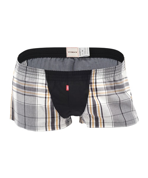 TOOT（トゥート）の「TRUNKS/Hybrid Tartan Check Trunks（トランクス・メンズ・ブラック/ネイビー/グレー・SMALL/MEDIUM/LARGE/X-LARGE）」の12枚目の写真